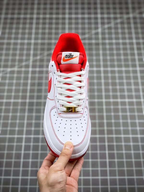 Nike Air Force 1 First Use White Red DA8478-101 For Sale