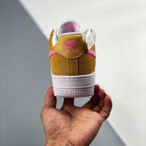 Nike Air Force 1 Flax White Pink DC1156-700 For Sale