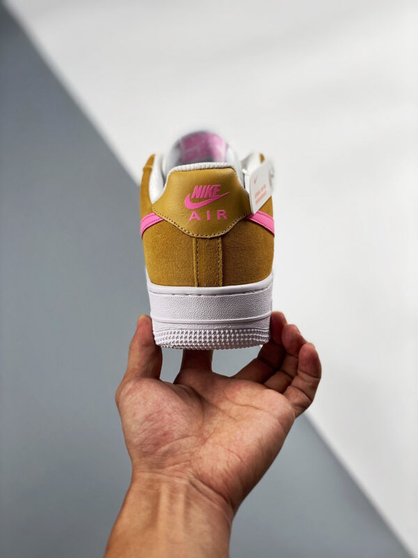 Nike Air Force 1 Flax White Pink DC1156-700 For Sale