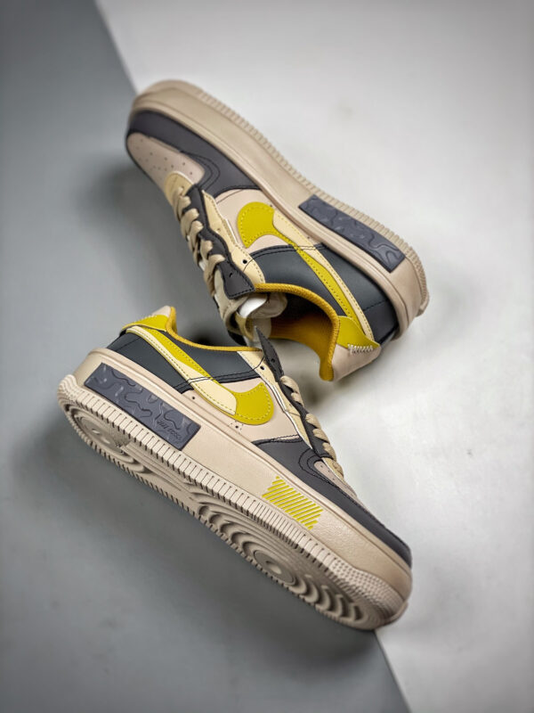 Nike Air Force 1 Fontanka Beach Yellow-Dark Grey For Sale