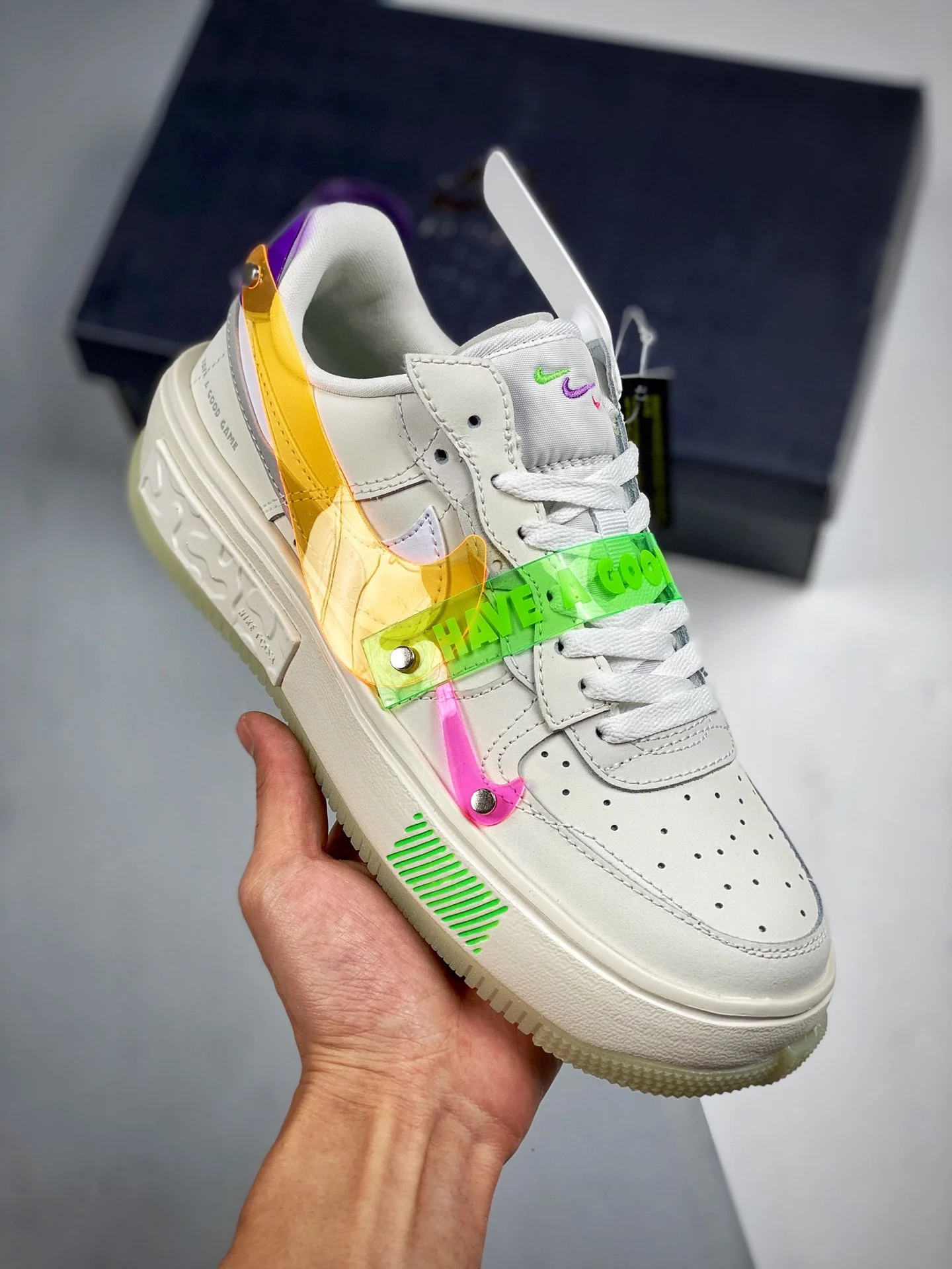 Nike Air Force 1 Fontanka Have A Good Game Sail Green Strike White For Sale