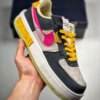 Nike Air Force 1 Fontanka Off Noir Pink Prime-Summit White DR7880-001 For Sale