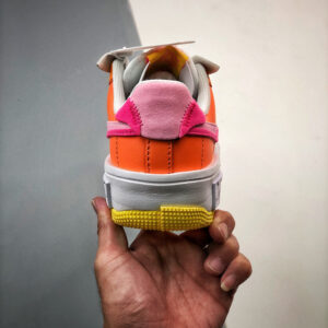 Nike Air Force 1 Fontanka White Yellow Pink DX2675-100 For Sale