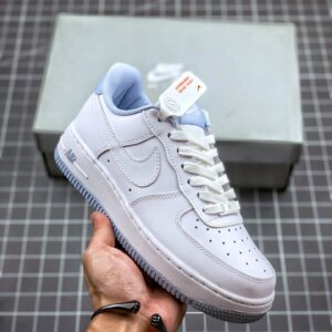 Nike Air Force 1 GS Low White Hydrogen Blue For Sale