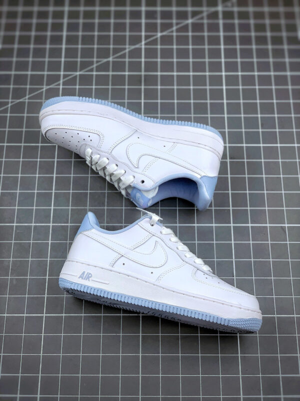 Nike Air Force 1 GS Low White Hydrogen Blue For Sale