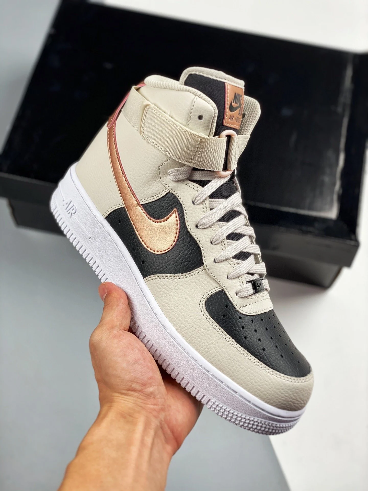 Nike Air Force 1 High Copper Swooshes DB5080-100 For Sale