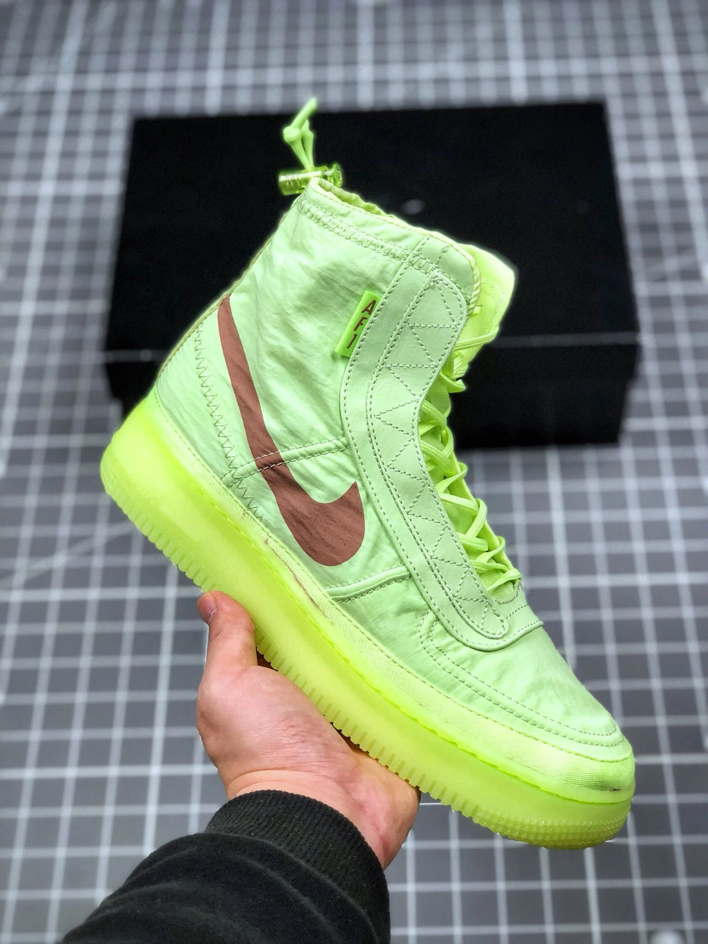 Nike Air Force 1 High Shell Volt BQ6096-700 For Sale