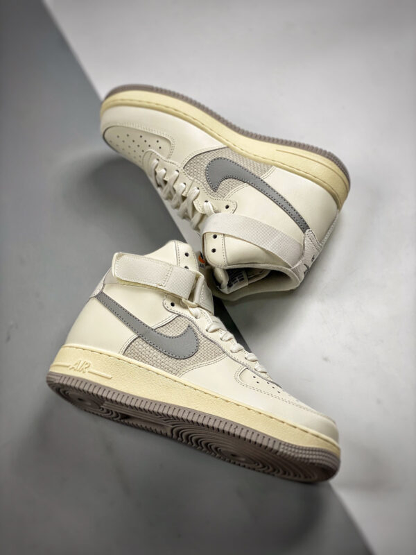 Nike Air Force 1 High Vintage Sail Medium Grey-Light Bone-Coconut Milk For Sale