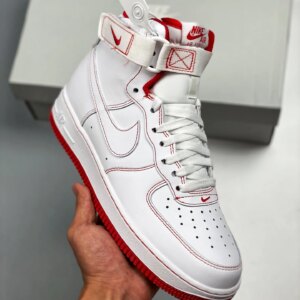 Nike Air Force 1 High White Red CV1753-100 For Sale