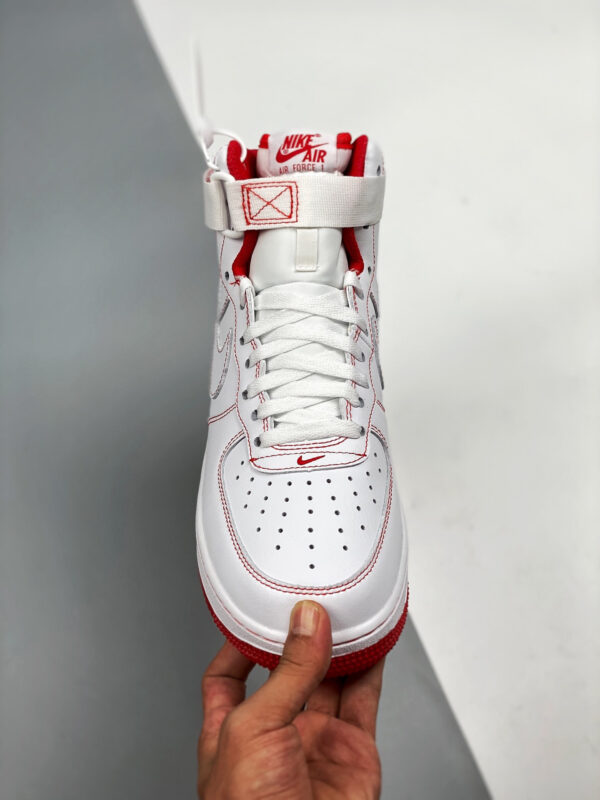 Nike Air Force 1 High White Red CV1753-100 For Sale