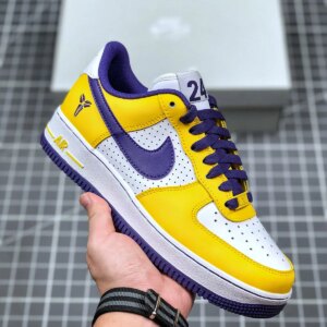 Nike Air Force 1 Kobe Bryant White Varsity Purple-Varsity Maize For Sale