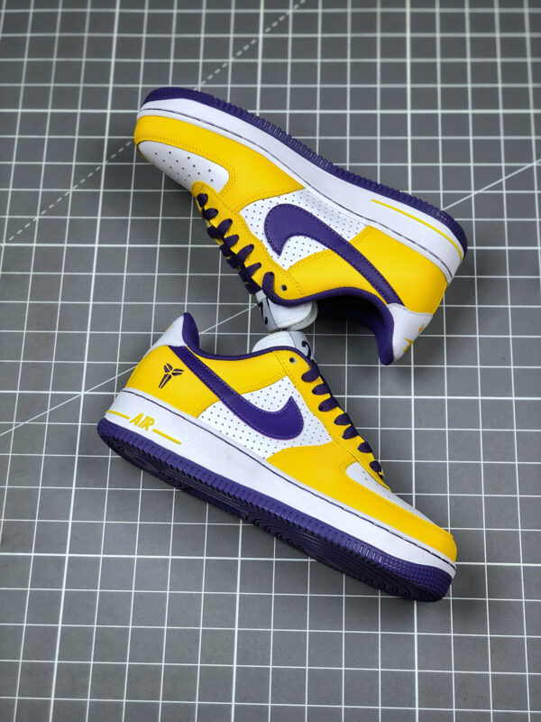 Nike Air Force 1 Kobe Bryant White Varsity Purple-Varsity Maize For Sale