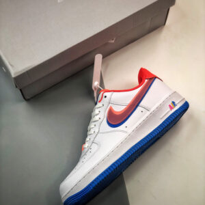 Nike Air Force 1 LV8 Double Swoosh White Red Blue For Sale