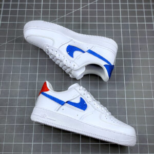 Nike Air Force 1 LXX Snakeskin Red Blue For Sale