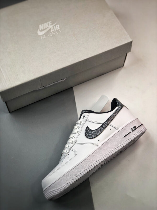 Nike Air Force 1 Low Aztec White Multi-Color Silver Black For Sale