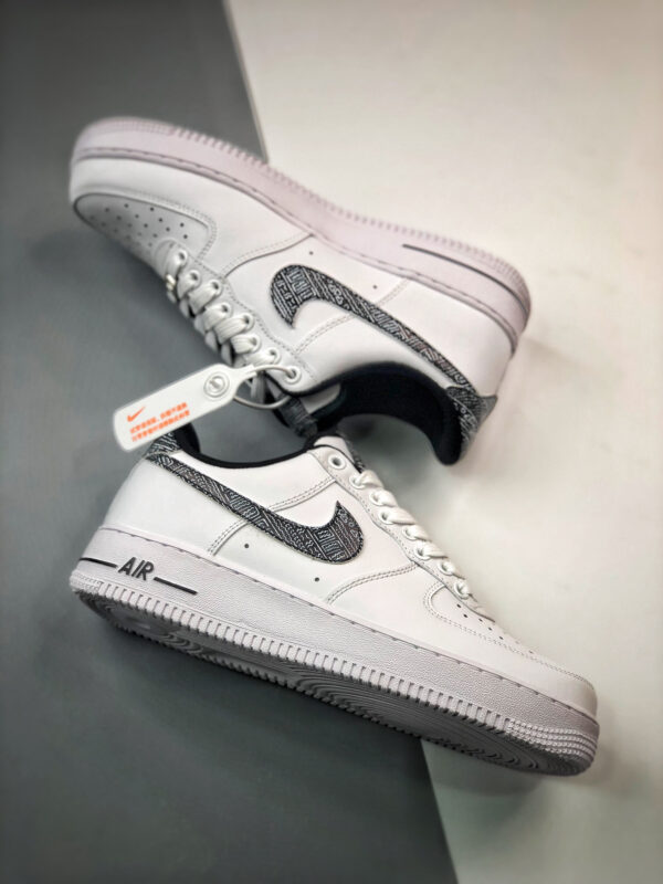 Nike Air Force 1 Low Aztec White Multi-Color Silver Black For Sale