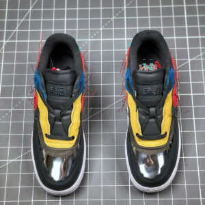 Nike Air Force 1 Low BHM Blue Yellow-Red-Green For Sale