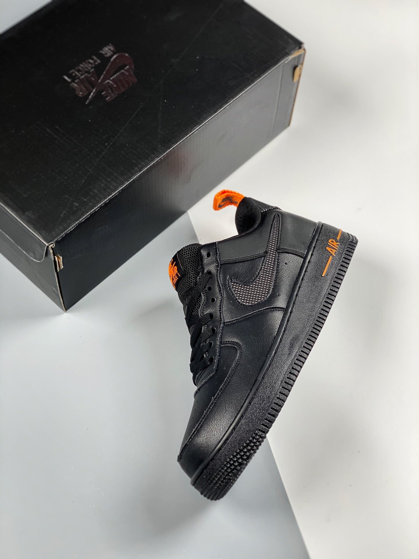 Nike Air Force 1 Low Cut-Out Black DC1429-002 For Sale