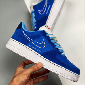 Nike Air Force 1 Low First Use University Blue White For Sale