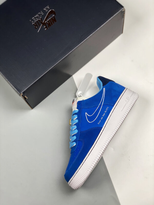 Nike Air Force 1 Low First Use University Blue White For Sale