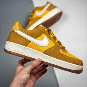 Nike Air Force 1 Low First Use University Gold For Sale