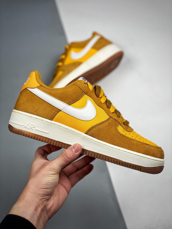 Nike Air Force 1 Low First Use University Gold For Sale