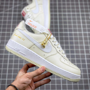 Nike Air Force 1 Low Popcorn Coconut Milk White-University Red For Sale