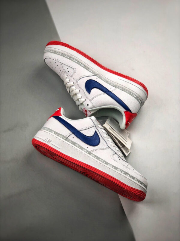 Nike Air Force 1 Low Puerto Rico Red White Blue For Sale