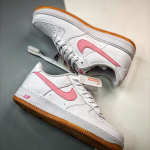 Nike Air Force 1 Low Since 82 White Pink-Gum DM0576-101 For Sale