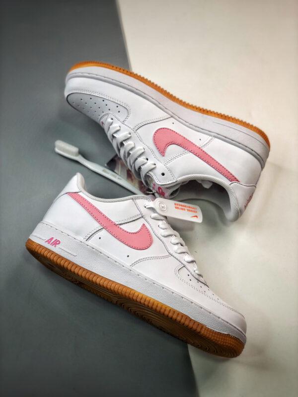 Nike Air Force 1 Low Since 82 White Pink-Gum DM0576-101 For Sale