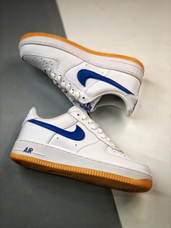 Nike Air Force 1 Low Since 82 White Varsity Royal-Gum DJ3911-101 For Sale