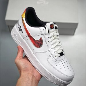 Nike Air Force 1 Low Drew League White Black-Multi-Color For Sale