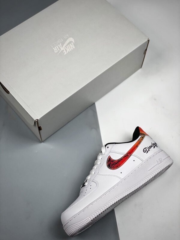 Nike Air Force 1 Low Drew League White Black-Multi-Color For Sale