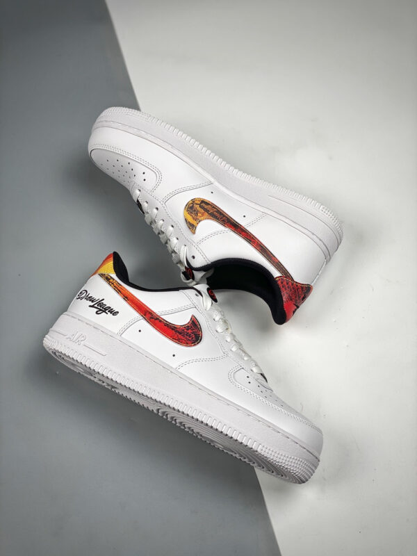 Nike Air Force 1 Low Drew League White Black-Multi-Color For Sale