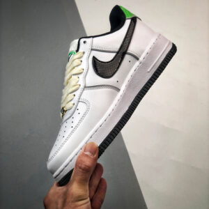 Nike Air Force 1 Low Just Do It White Black DV1492-101 For Sale