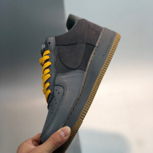 Nike Air Force 1 Low Cool Grey Yellow CQ6367-001 For Sale