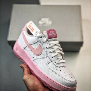 Nike Air Force 1 Low GS White Pink Foam CT3839-107 For Sale