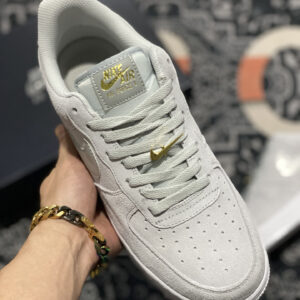 Nike Air Force 1 Low Grey Silver Gold DC4458-001 For Sale