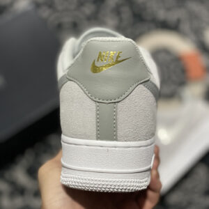 Nike Air Force 1 Low Grey Silver Gold DC4458-001 For Sale