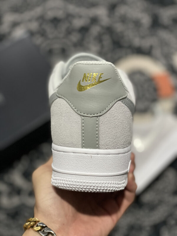 Nike Air Force 1 Low Grey Silver Gold DC4458-001 For Sale