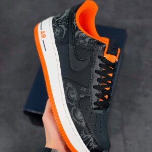 Nike Air Force 1 Low Halloween Black Starfish Sail For Sale