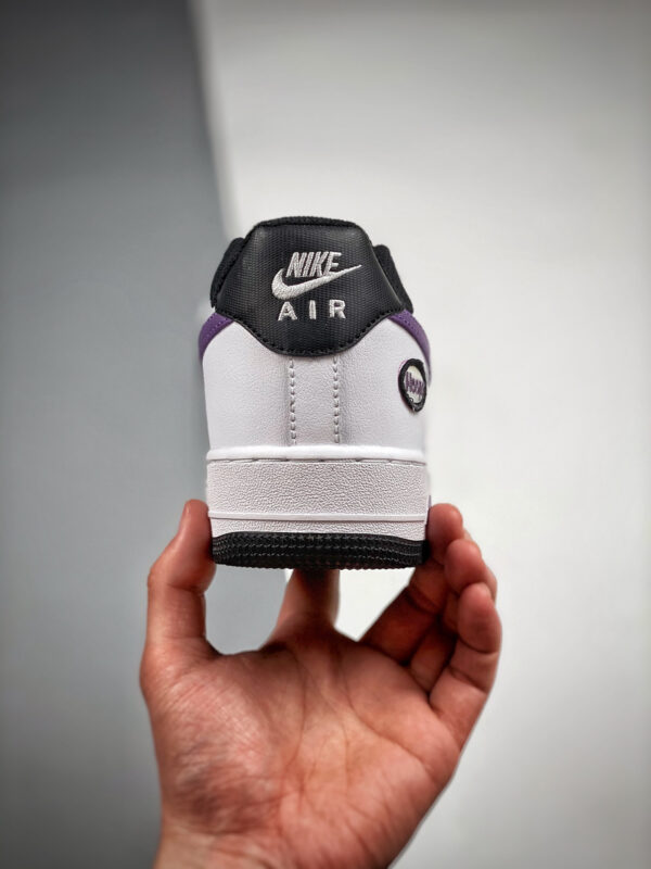 Nike Air Force 1 Low Hoops White Canyon Purple-Black For Sale