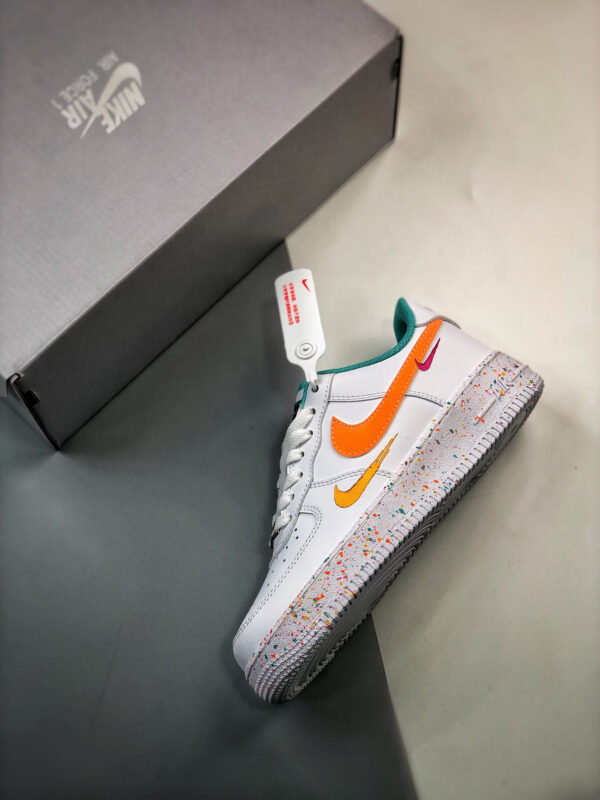 Nike Air Force 1 Low Multi-Color White Teal FD4626-181 For Sale