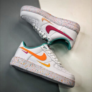 Nike Air Force 1 Low Multi-Color White Teal FD4626-181 For Sale