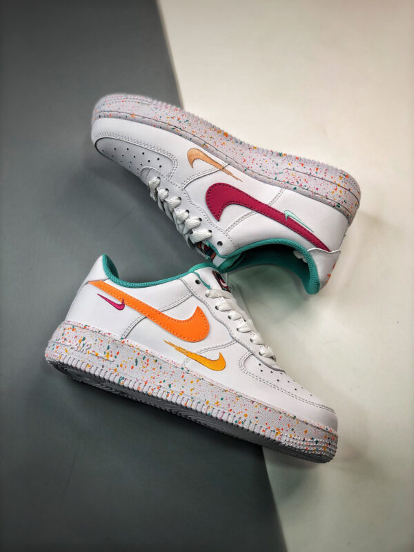 Nike Air Force 1 Low Multi-Color White Teal FD4626-181 For Sale