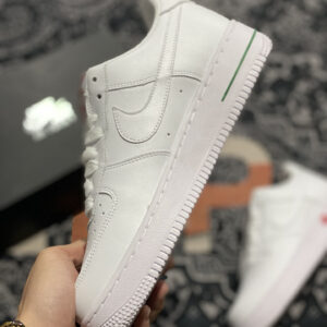 Nike Air Force 1 Low Rose White University Red-Pine Green For Sale