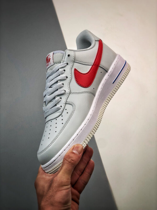 Nike Air Force 1 Low USA White Red-Blue DX2660-001 For Sale