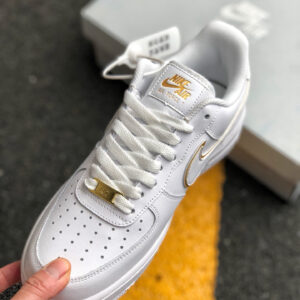 Nike Air Force 1 Low WMNS Golden Swoosh White For Sale