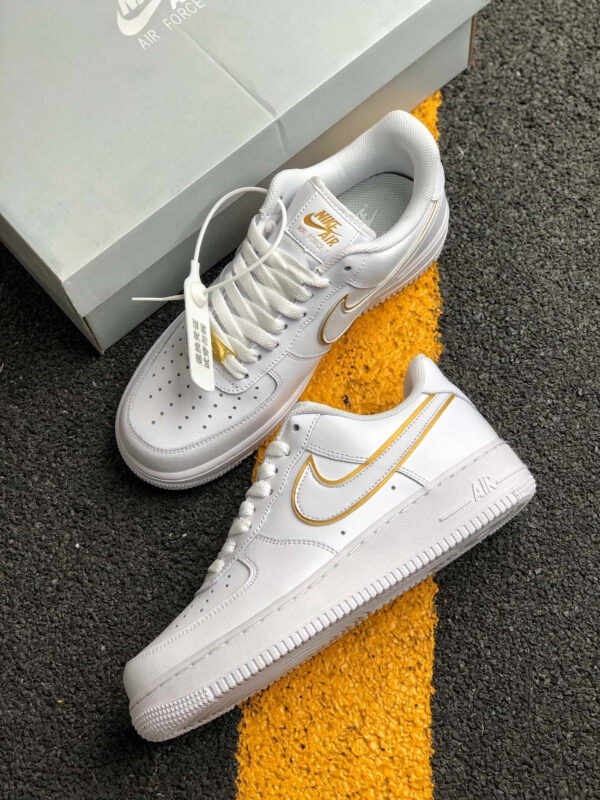 Nike Air Force 1 Low WMNS Golden Swoosh White For Sale