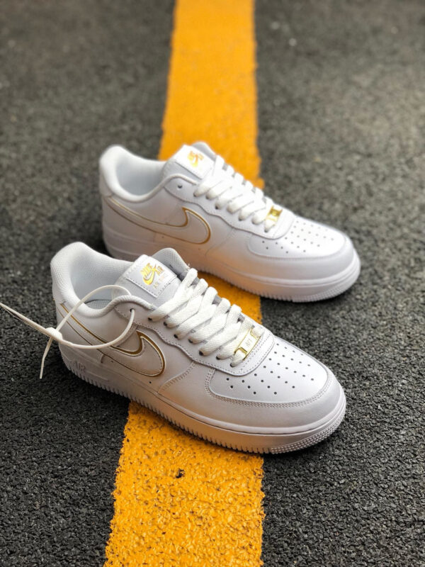 Nike Air Force 1 Low WMNS Golden Swoosh White For Sale